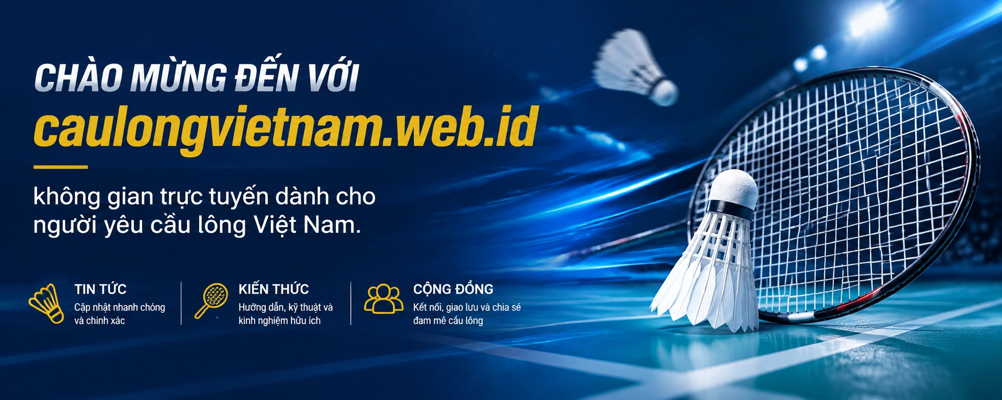 Không khí tin thể thao trên caulongvietnam